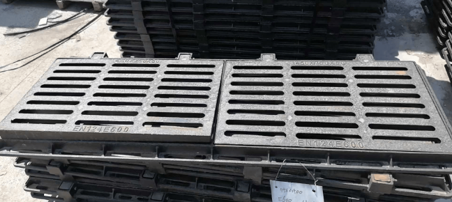 三更罗镇球墨铸铁连体双篦展示